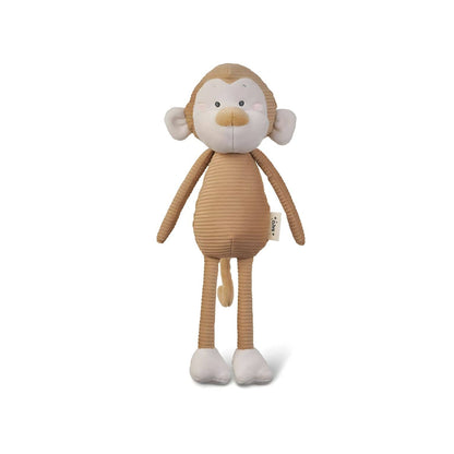 Bigeye Fabric Monkey 30 cm for babies from the first months