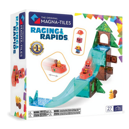 MAGNA-TILES Raging Rapids with river and rapids scenery