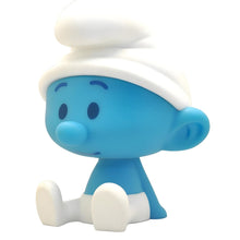 Mealheiro dos Smurfs - Smurf azul com gorro branco e ranhura para moedas