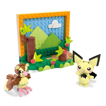 Mega Pokemon Rural Landscape with buildable countryside scenery and Pokémon characters