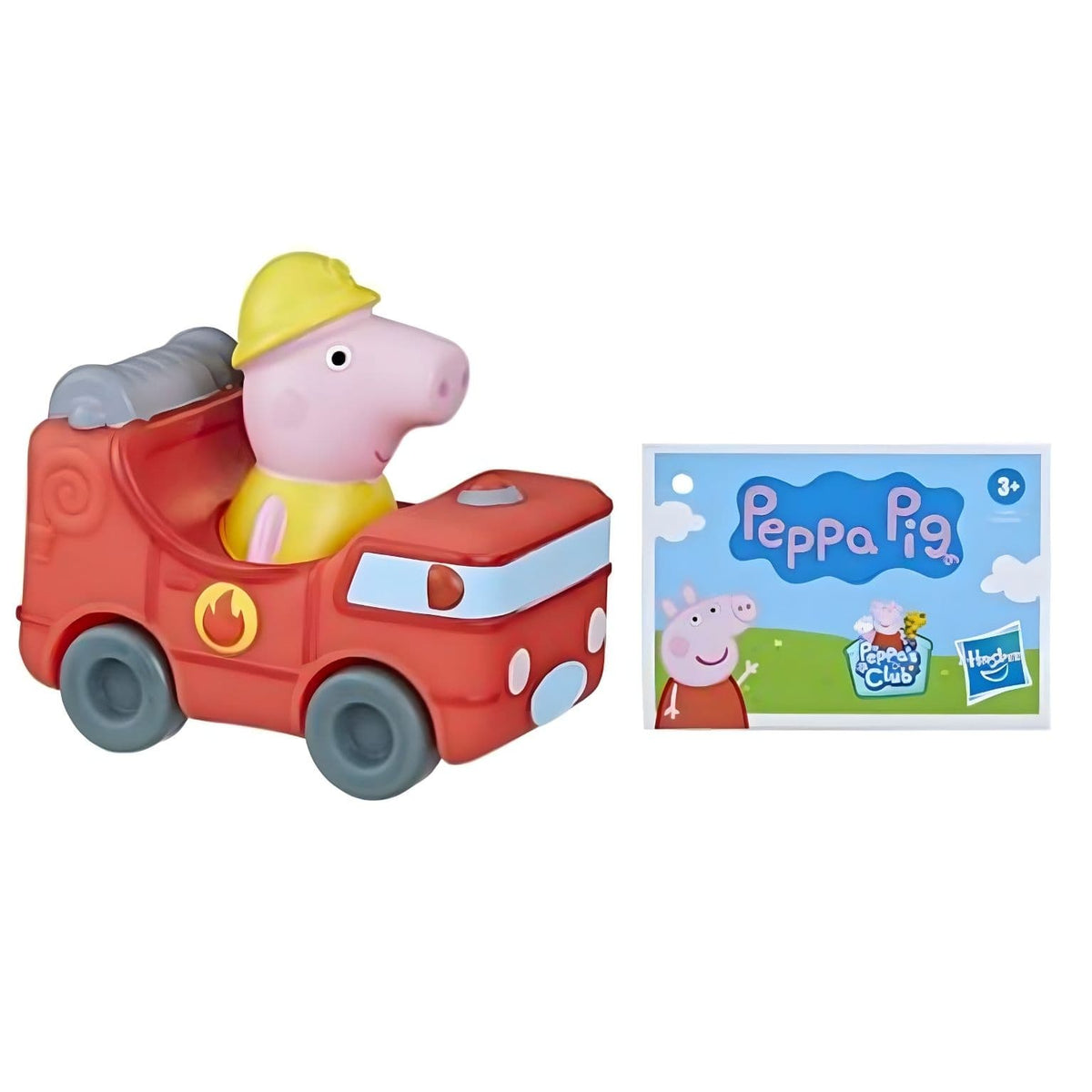 Carro de bombeiros da Peppa Pig com rodas que rolam