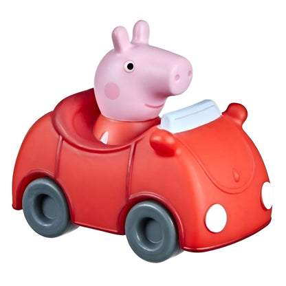 Peppa Pig mini red car with integrated Peppa figure