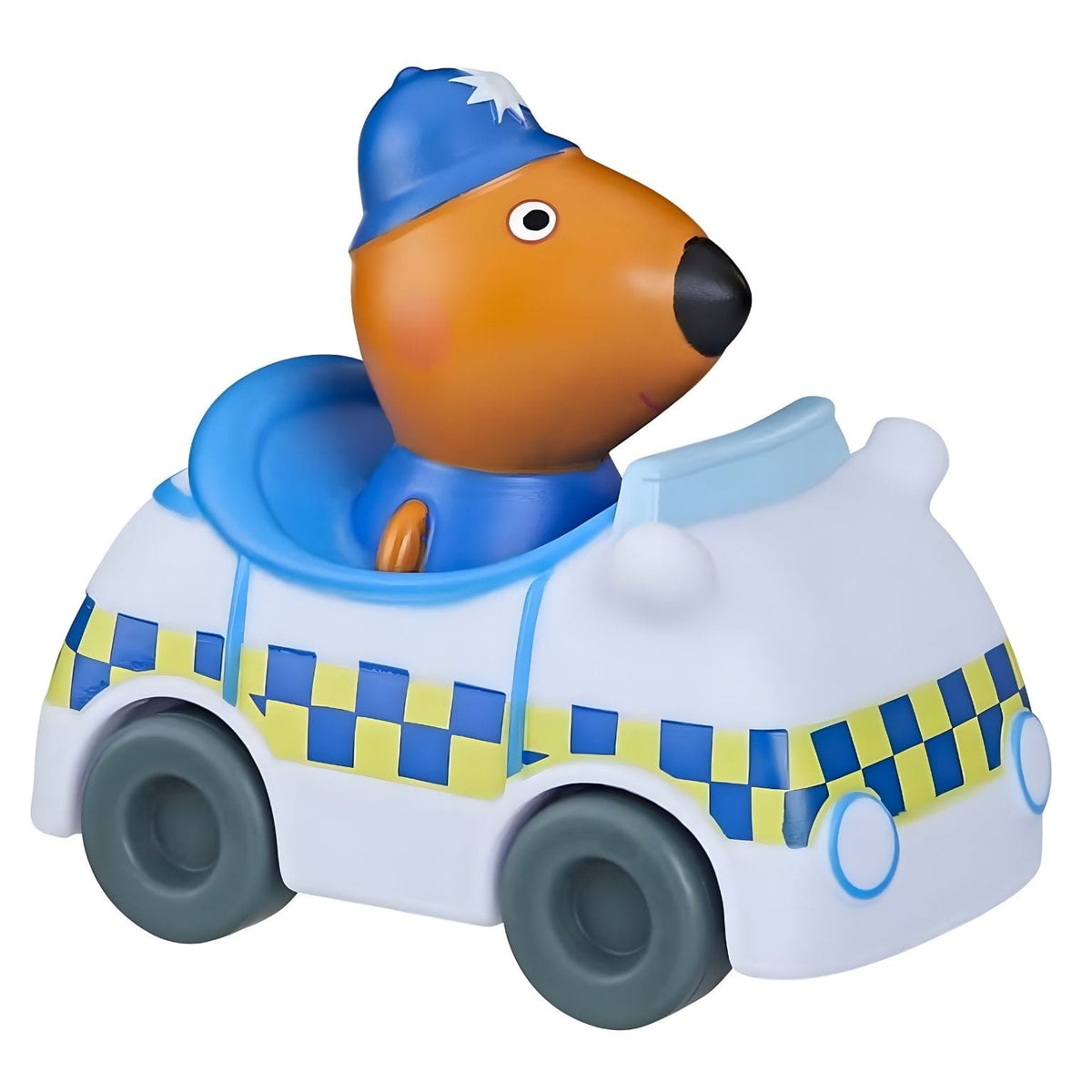 Mini veículo Peppa Pig Freddy Fox com rodas que rolam