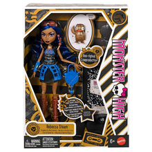 Monster High Boo-riginal Creeproduction Robecca Steam com cabelo azul e acessórios