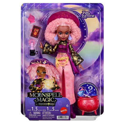 Monster High Moonspell Magic Rae Lumina Doll in packaging