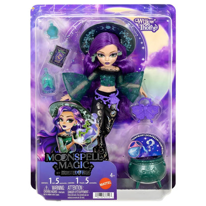 Monster High Moonspell Magic Willow Thorne Doll in packaging