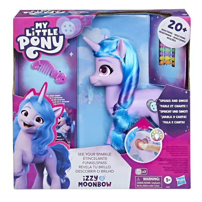 My Little Pony Discover the Glow Izzy Moonbow with lights and music