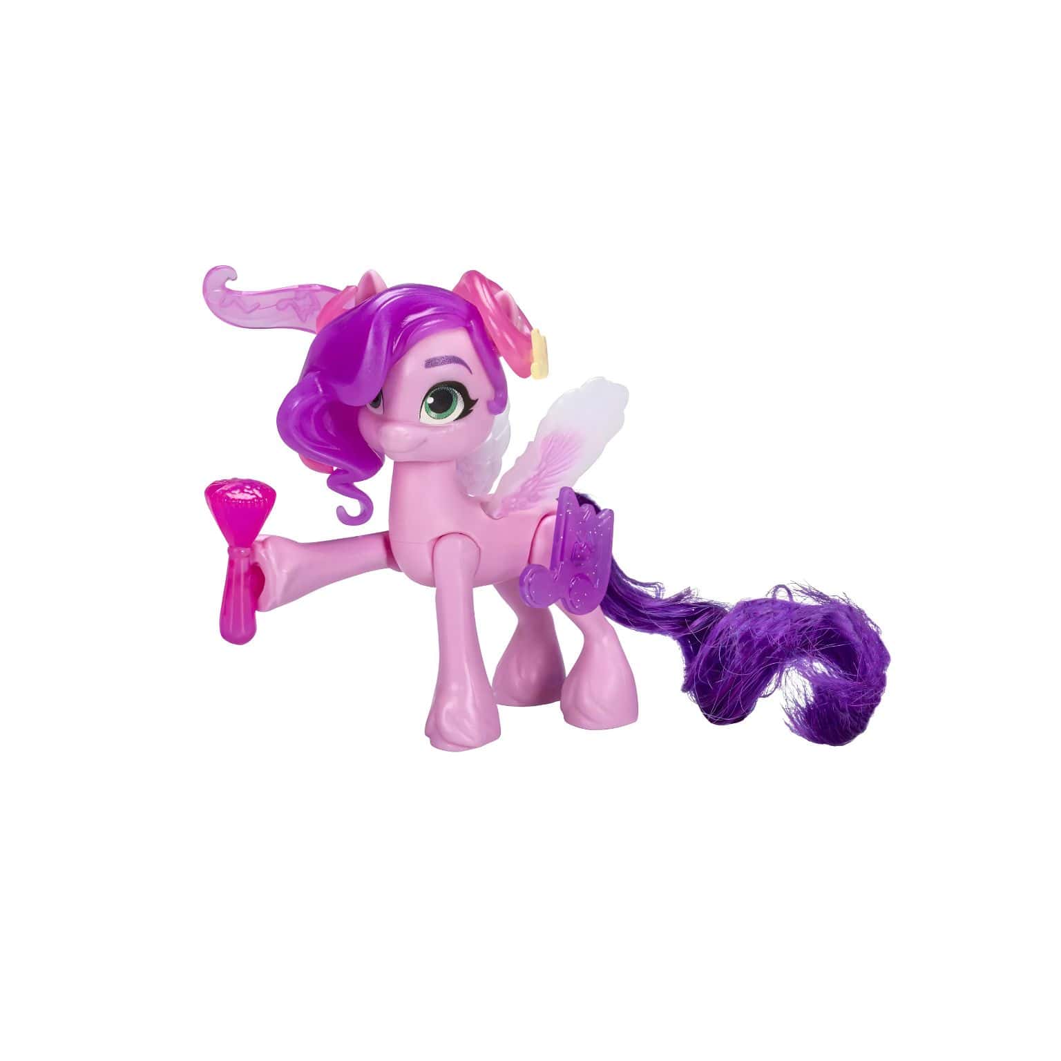 Detalhes da Princess Petals My Little Pony com acessórios de personalização