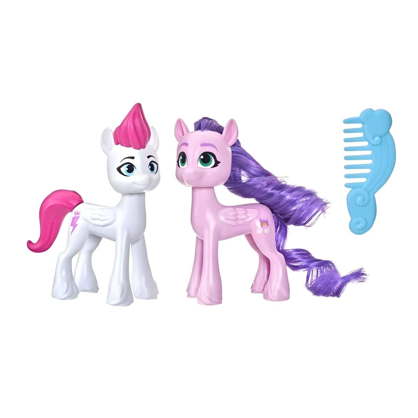 My Little Pony Zipp Storm e Princess Petals em embalagem BFF Adventure