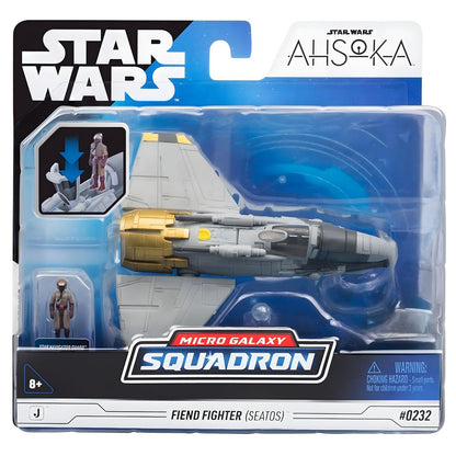 Star Wars Micro Galaxy Fiend Fighter Ship in collectible packaging