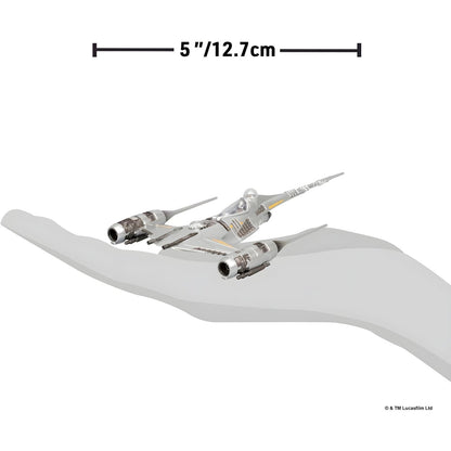 Detail of the Star Wars Micro Galaxy N-1 Starfighter ship for play and display