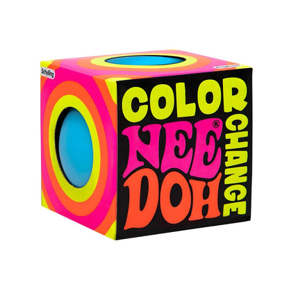 NeeDoh Color Change by Schylling in various colors with color-changing effect when squeezed