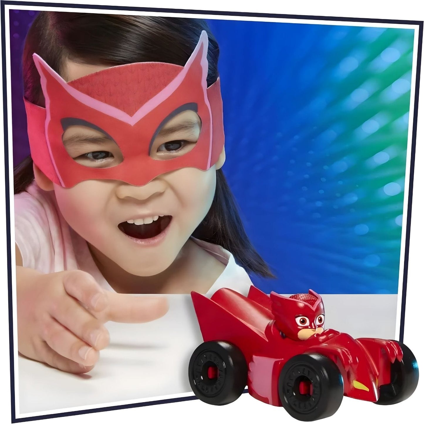 PJ Masks Veículo Owlette para aventuras de super-heróis