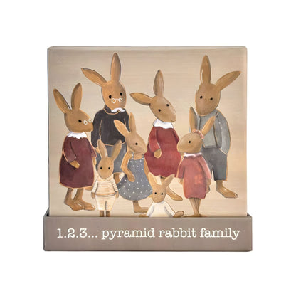 123 Rabbit Family Pyramid in discovery play