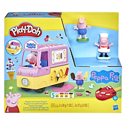 Play-Doh Camião de Gelados da Peppa Pig, brinquedo criativo da Hasbro