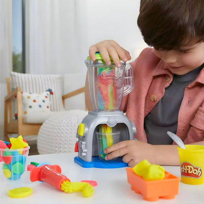 Detail of Play-Doh Colorful Smoothies to create imaginary smoothies