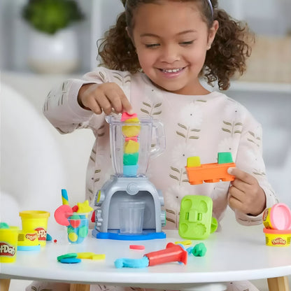 Play-Doh Colorful Smoothies for sensory creativity and colorful play