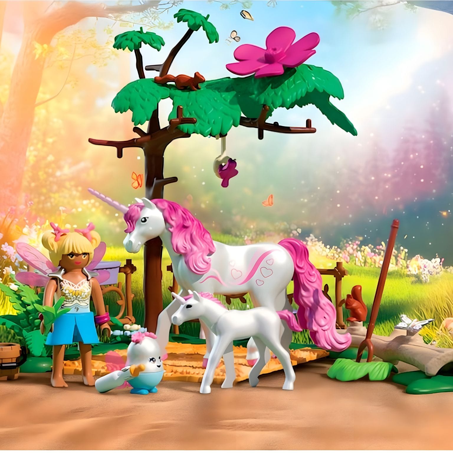 Playmobil 71839 Estábulo mágico unicórnio para mãe e potro vista adicional 3