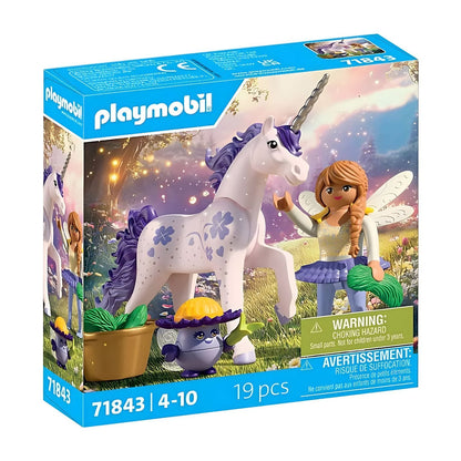 Playmobil 71843 Lucky Lavender Unicorn with fairy main view