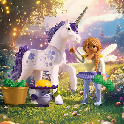 Playmobil 71843 Lucky Lavender Unicorn with fairy additional view 3