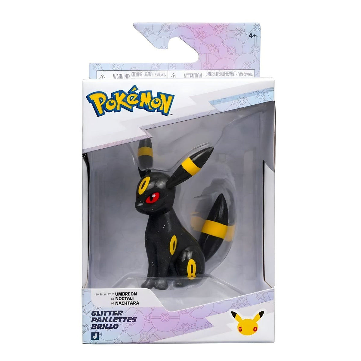 Pokémon Battle Umbreon 30th Anniversary Figure with glitter finish