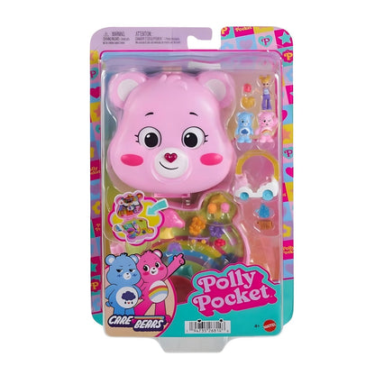 Polly Pocket Care Bears compact with miniature Care-a-Lot world