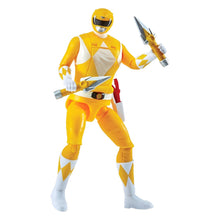 Figura Ranger Amarelo com punhal na mão