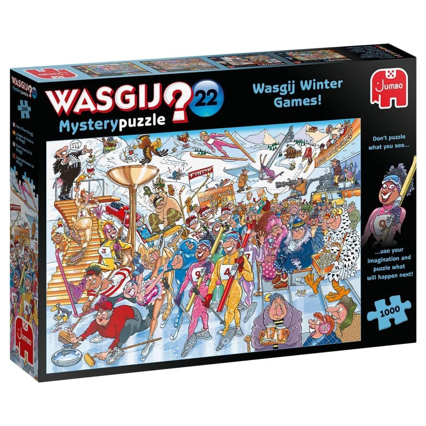 Wasgij Puzzle? 1000 pcs - Winter Games