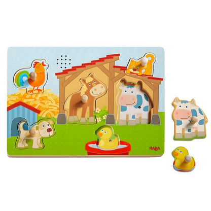 Farm Sounds Puzzle in additional packaging view