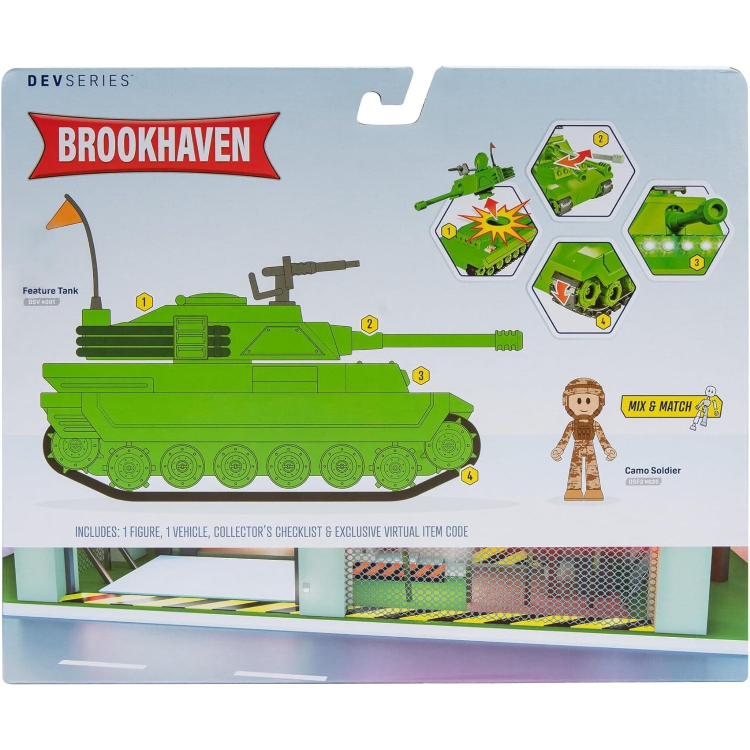 Roblox brinquedos  - Tanque especial Brookhaven