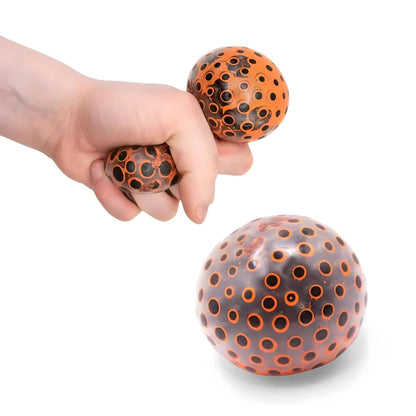 Scrunchems Neon Beans Squish Ball in assorted neon colours