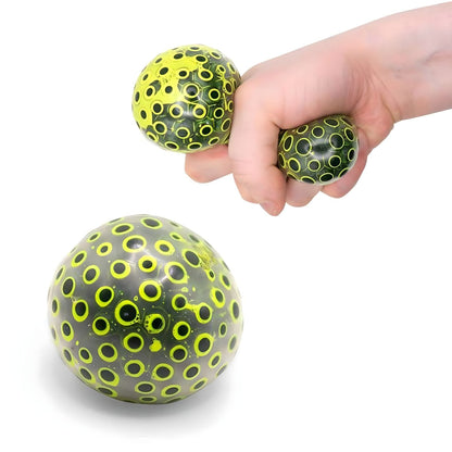 Scrunchems Neon Beans Squish Ball sensory toy for squeezing