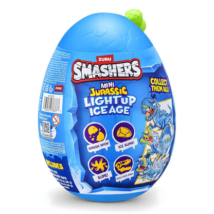Smashers Dino Ice Age by Zuru with blue surprise egg and ice dinosaurs