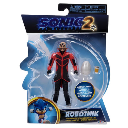 Dr. Robotnik Sonic figure with drone and cup