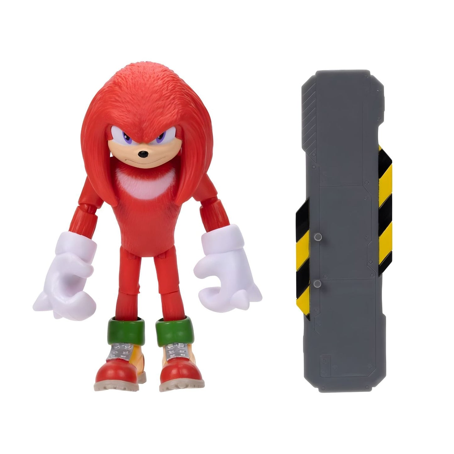 Knuckles com prancha de snowboard do universo Sonic