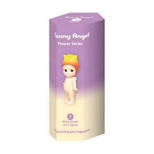 Sonny Angel série Flores com personagens florais coloridas e caixa surpresa