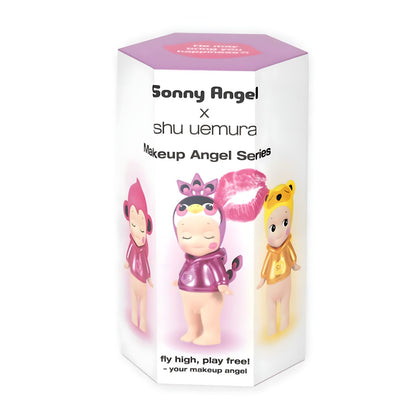 Sonny Angel x shu uemura Makeup Angel collectible figure on a light background