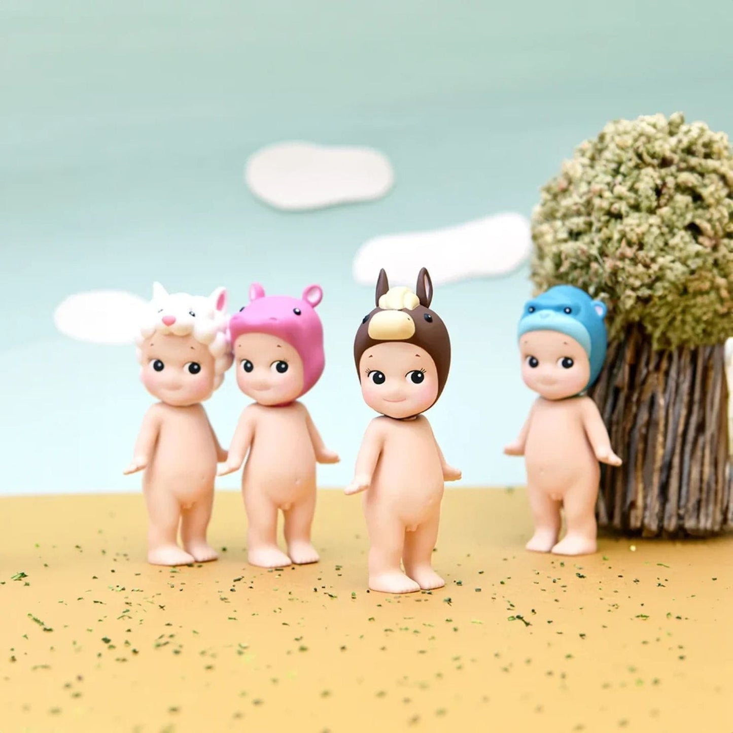 Figura Sonny Angel Animais Série 4 para presente colecionável