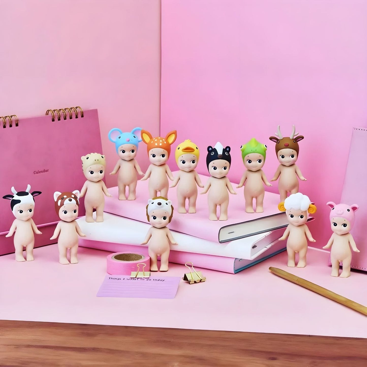 Sonny Angel Animais Série 2 com figuras surpresa de animais coloridos e coleção adorável para crianças