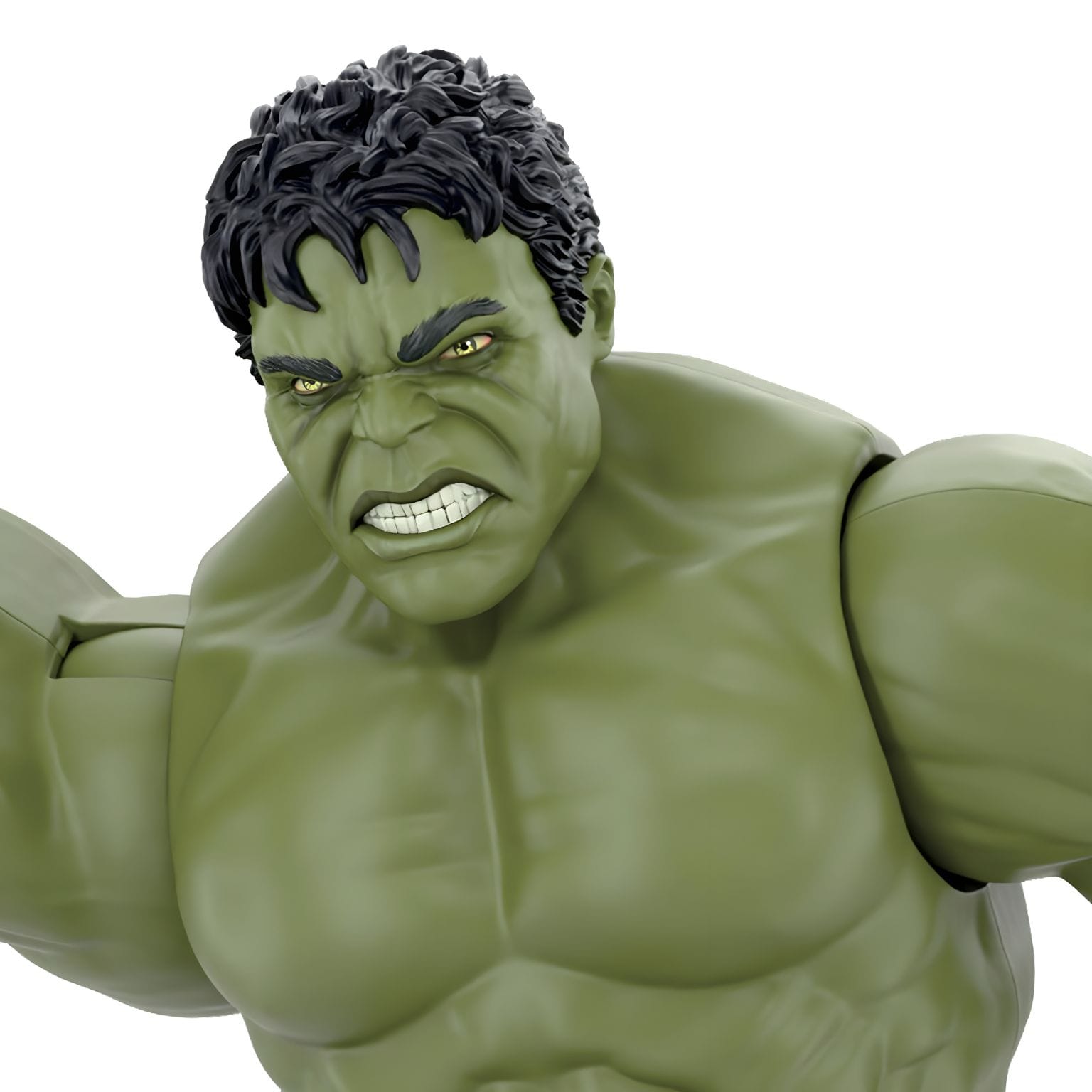 Detalhe da Figura Spider-Man Brand New Day Hulk da Marvel