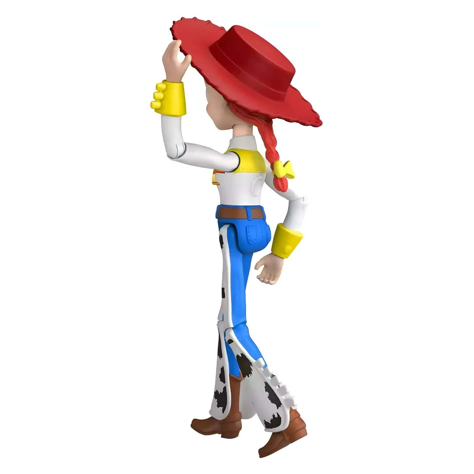 Personagem Jessie Toy Story em figura articulada para brincar e colecionar