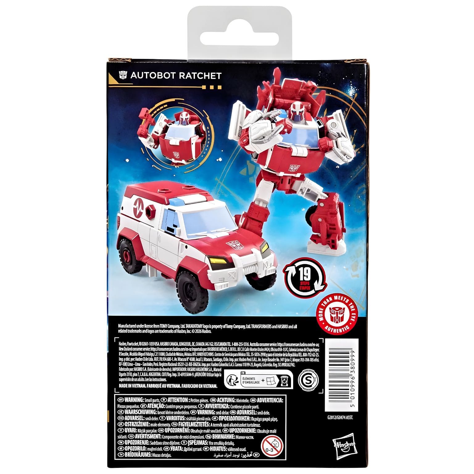Transformers Age of The Primes Ratchet figura convertível