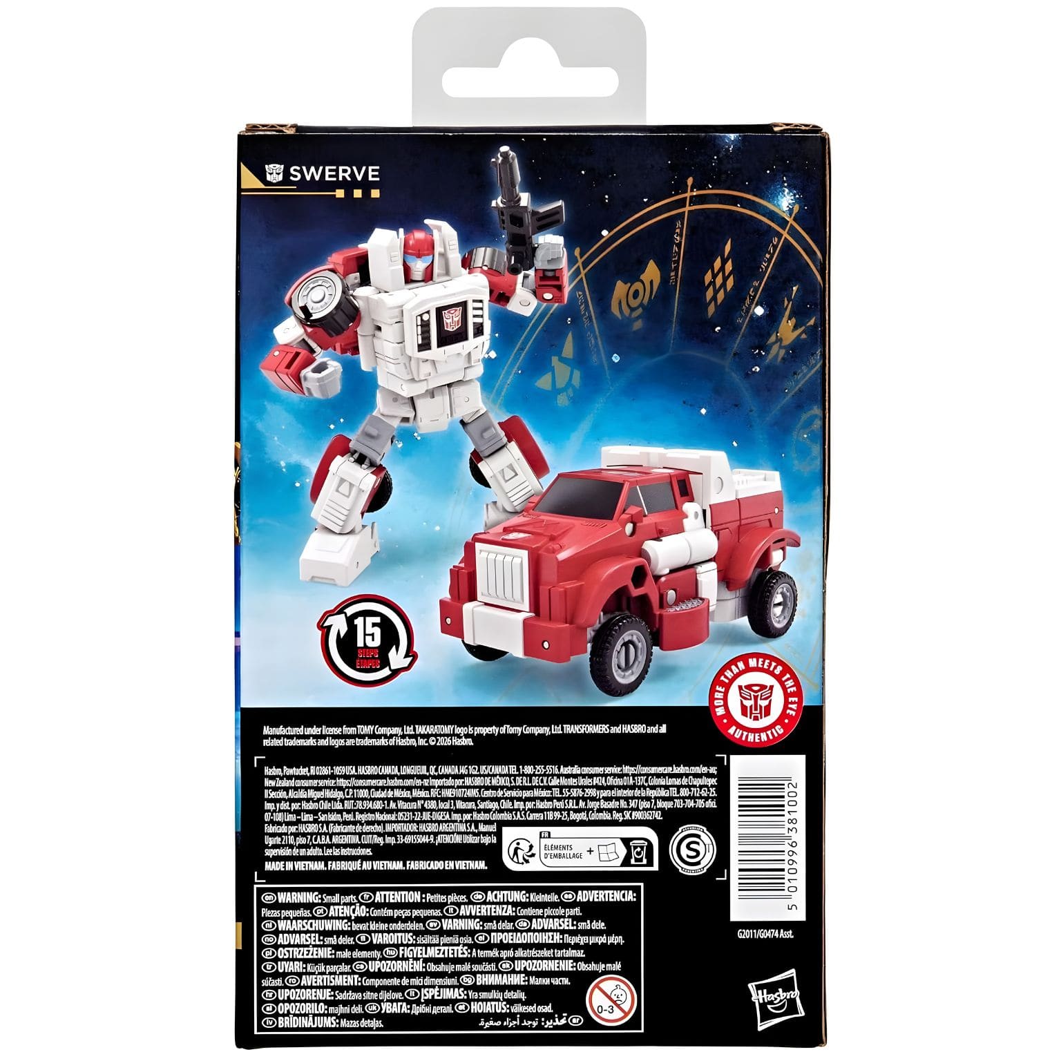 Transformers Age of The Primes Swerve figura convertível