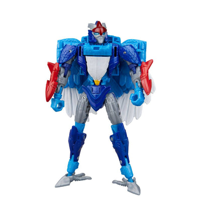 Transformers Deluxe Class Star Eagle figure with commemorative look