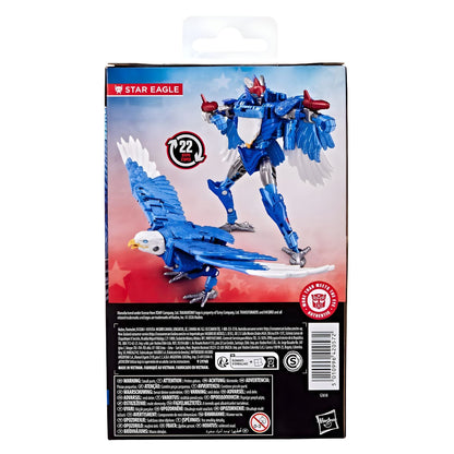 Transformers Deluxe Class Star Eagle convertible figure