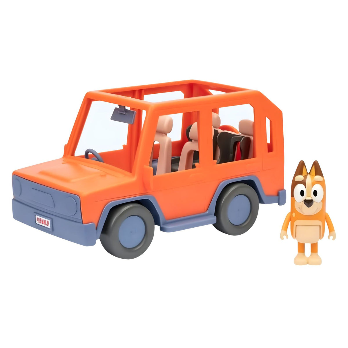 Veículo Bluey da família Heeler para aventuras imaginárias