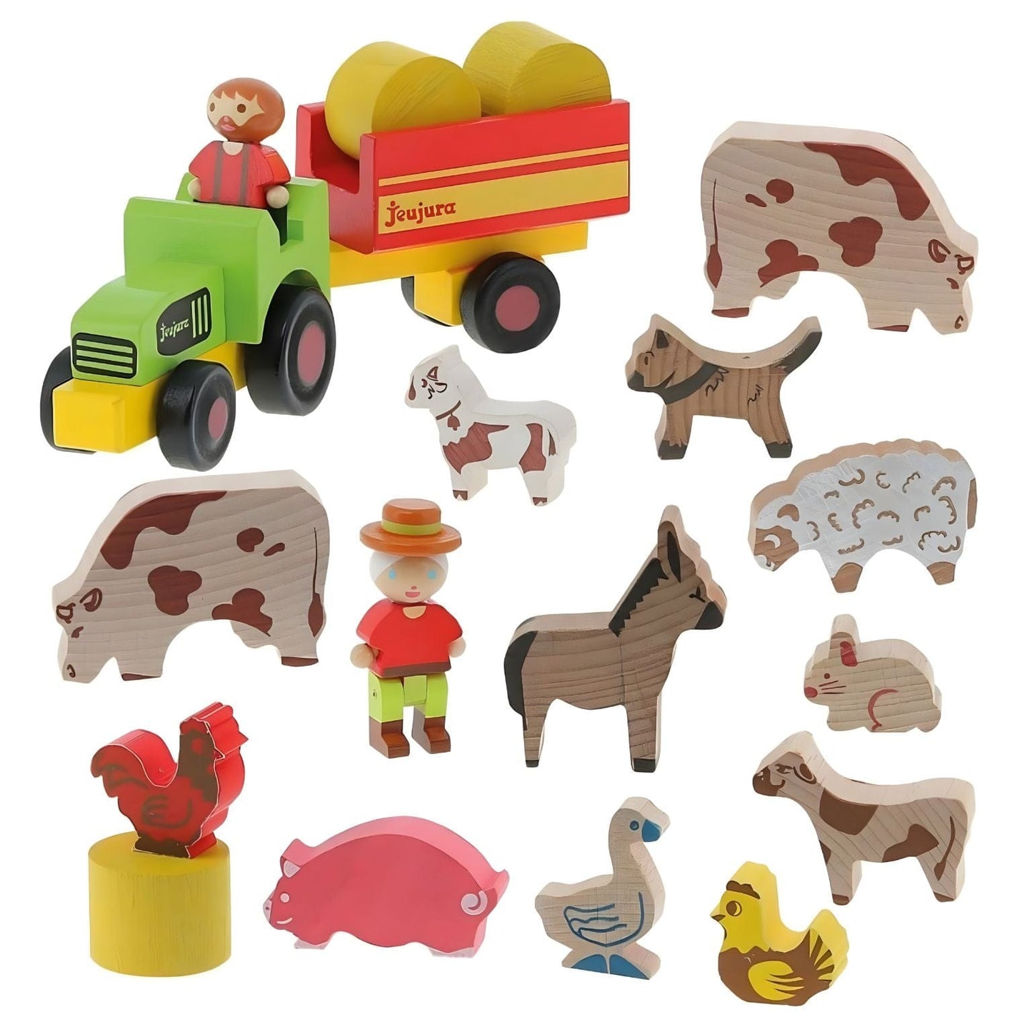 Apresentamos A minha primeira Quinta com tractor e reboque com o SKU 26823725 recomendado para + 3 anos