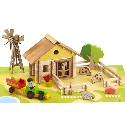 Introducing My Wooden Farm with SKU 26804125 recommended for ages 5+