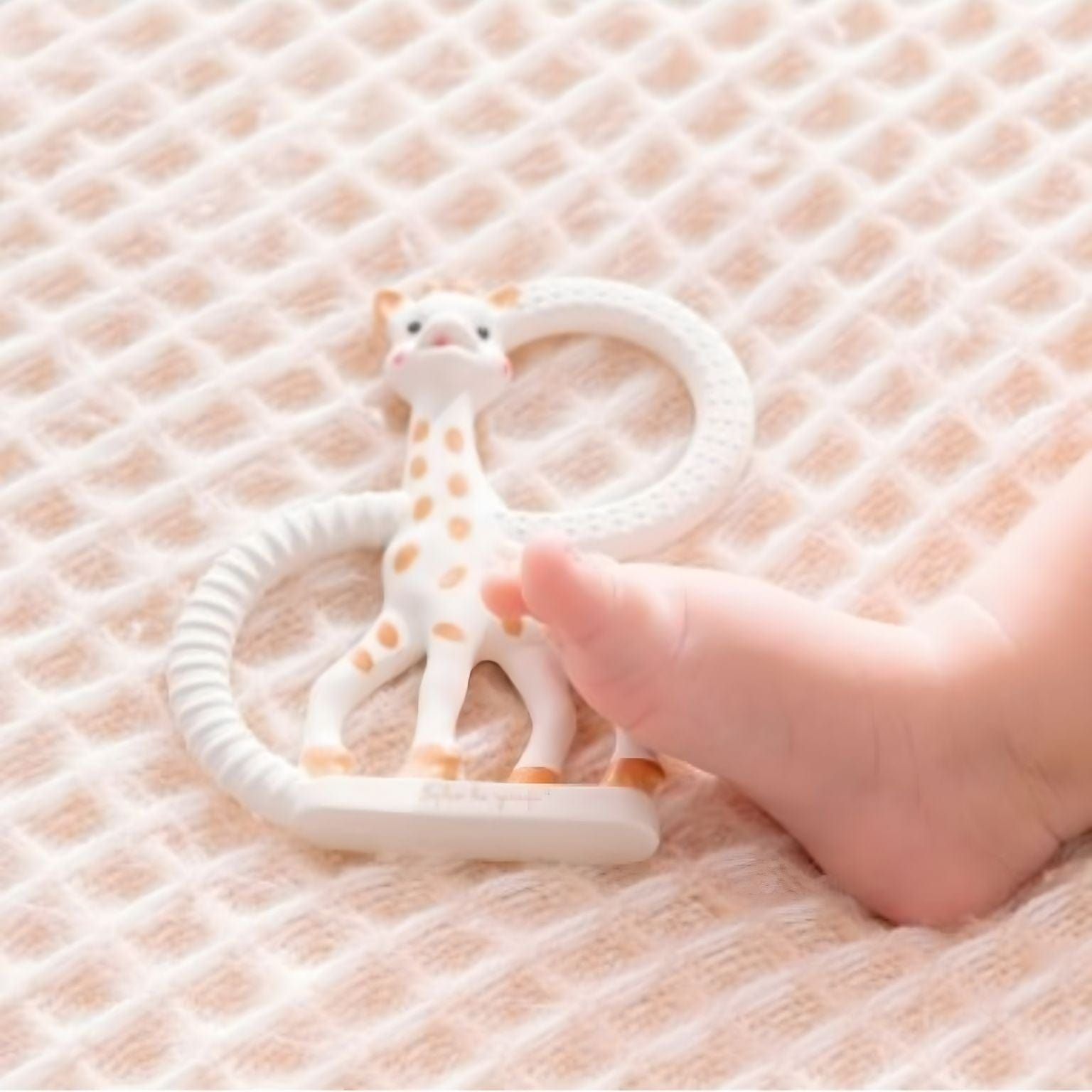 Apresentamos Anel de dentição So Pure Girafa Sofia com o SKU 100031824 recomendado para + 0 meses