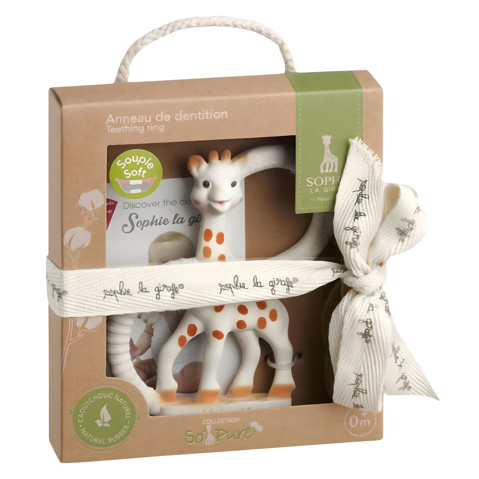 Apresentamos Anel de dentição So Pure Girafa Sofia com o SKU 100031824 recomendado para + 0 meses